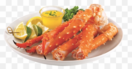Golden King Crab Legs - King Crab With Butter Png,Crab Legs Png