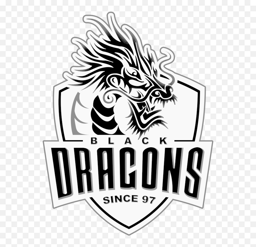 Black Dragons E - Chinese Black And White Dragon Png,Battlerite Logo
