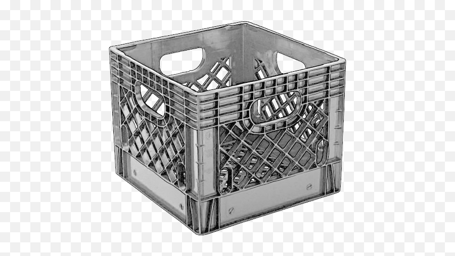 Black Milk Crate Psd Official Psds - Transparent Milk Crate Png,Crate Png