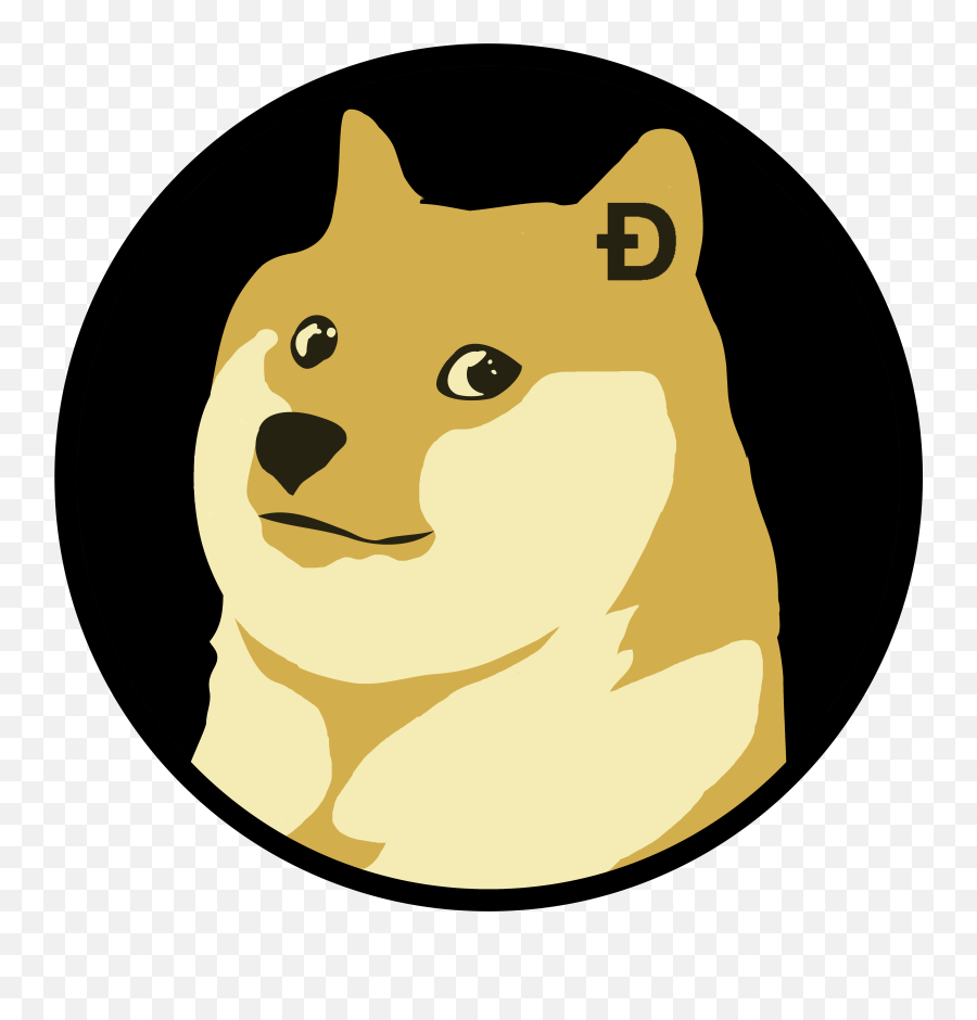 Download Image Free Doge Vector Gold - Doge Simplified Png Dogecoin Png,Doge Transparent