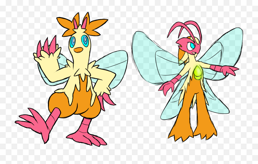 Alolan Combusken U0026 Blaziken By Pinkfairy - Fur Affinity Cartoon Png,Blaziken Png