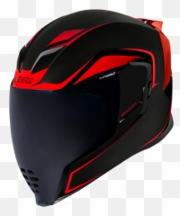 Icon Adult Street Bike Airflite Crosslink Helmet Red Small Ebay - Icon Airflite Crosslink Helmet Png,Adult Icon