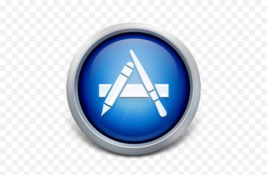 15 Blue App Icon Images - App Store Png,Download On The App Store Icon