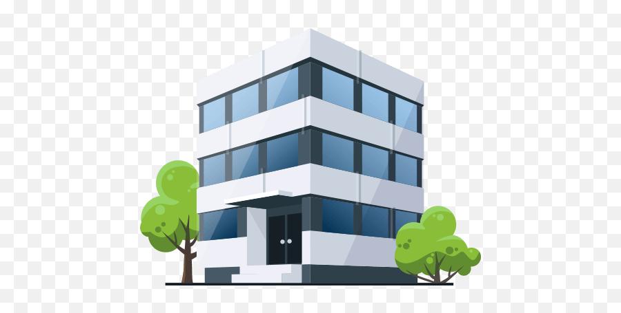 Parking Solution - Multifamily Properties Transparent Office Building Cartoon Png,Icon Paking