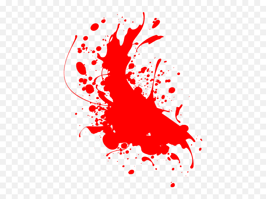 Download Red Paint Splatter Png - Blue Paint Splatter Transparent Background,Red Splatter Png