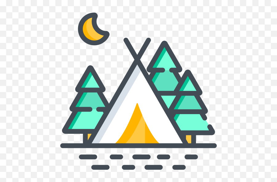 Camp Free Icon Of Travel - Camp Icon Png,Summer Camp Icon