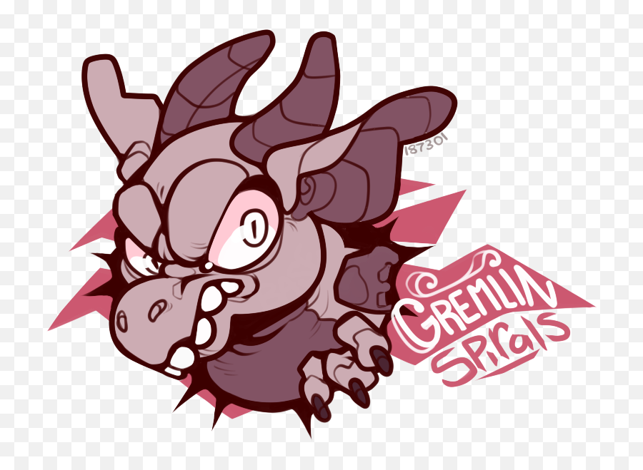 Gremlin Spirals Closed Adoptables Flight Rising - Illustration Png,Gremlin Png