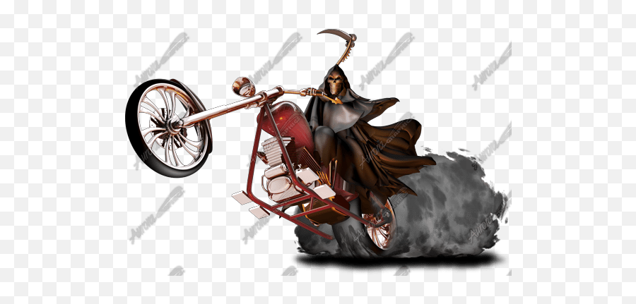 Ghost Rider 1 - Aurora Graphics Chopper Png,Ghost Rider Transparent