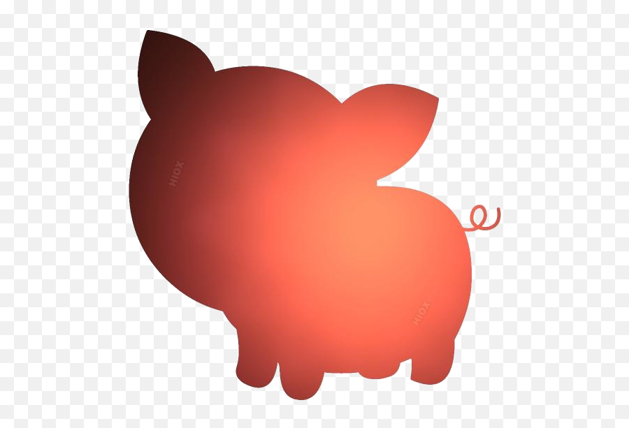 Transparent Fat Pig Png Icon Pngimagespics - Cute Pig Silhouette,Pig Icon
