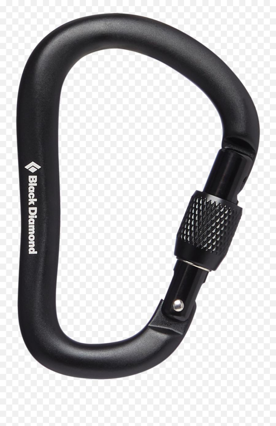 Rocklock Screwgate Carabiner - Black Diamond Rocklock Screwgate Carabiner Black Png,Pearl Icon Rack Dimensions