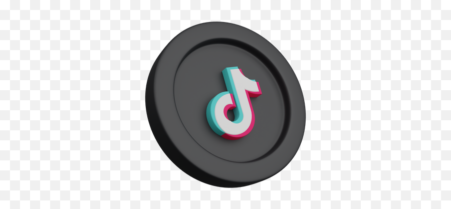 Tiktok Logo Icon - Download In Glyph Style Solid Png,Kakaotalk Icon