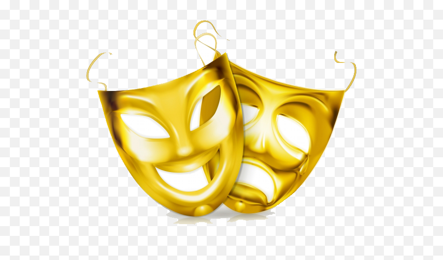 Theatre Mask Royalty - Free Clip Art Golden Mask Png Theatre Mask Clipart Gold,Theatre Mask Icon