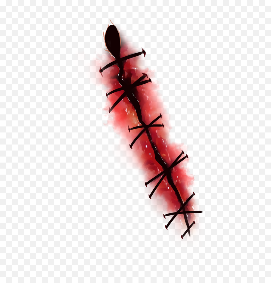Halloween Wound Fx Blood Stiched Freetoedit - Blood Png Blood Png For Picsart Hd,Blood Png Transparent