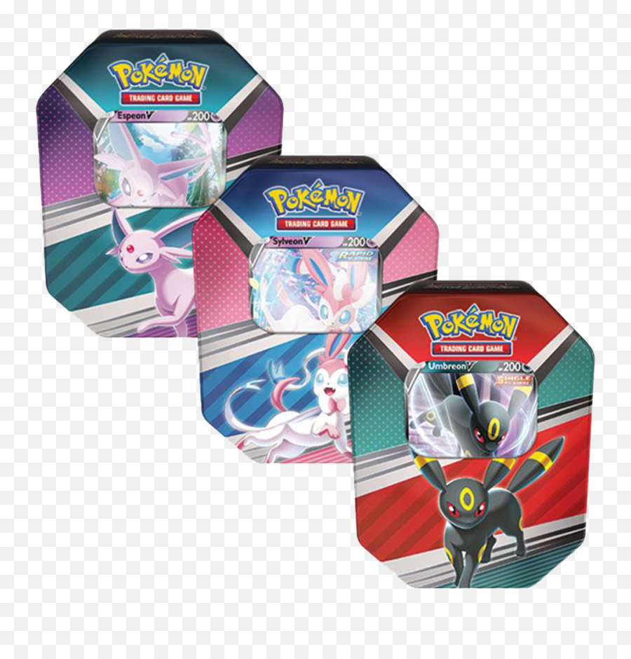 Pokémon V Heroes Espeon Vumbreon Vsylveon Booster Tin - V Heroes Tin Png,Espeon Icon