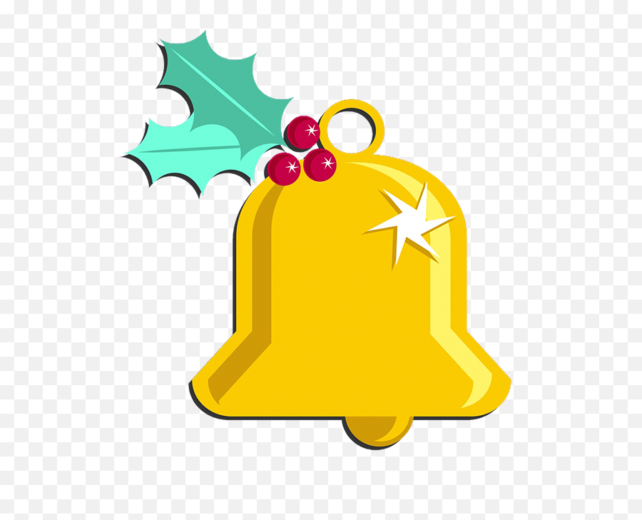 Free Christmas Clip Art - Santa Claus Bell Drawing Png,Christmas Bells Png