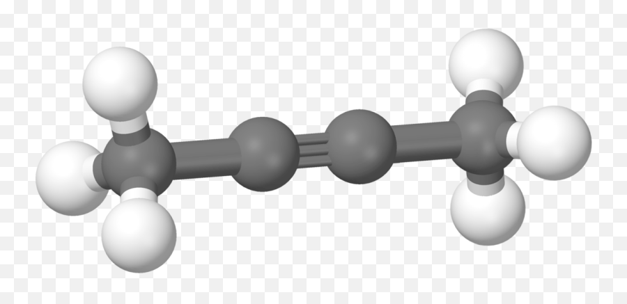 2 - Butyne Wikipedia Alkyne Ball And Stick Png,3d File Icon