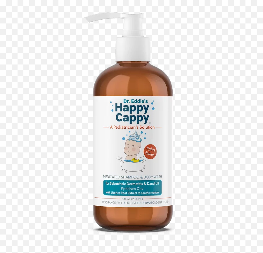 Daily Shampoo And Body Wash - Dr Eddieu0027s Happy Cappy Happy Cappy Shampoo Png,Cappy Icon