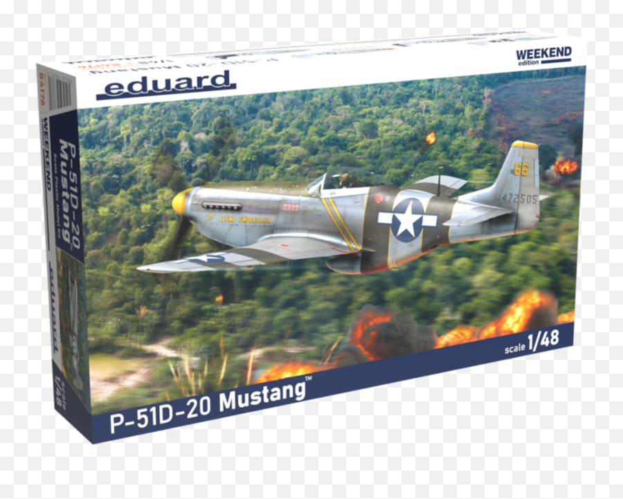 P - 51d20 Mustang Weekend Edition Eduard 84176 P 51 D Eduard 1 48 Png,Icon A5 Aircraft Cost