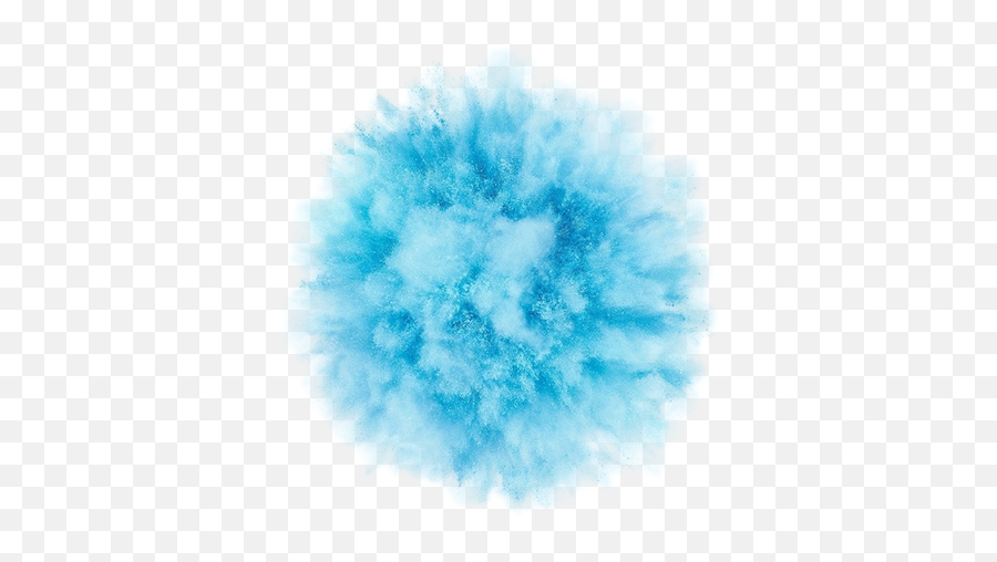Download Winter Puff Balls Blue Smoke Cloud Explosion - Blue Blue Color Background Free Png,Cloud Of Smoke Png