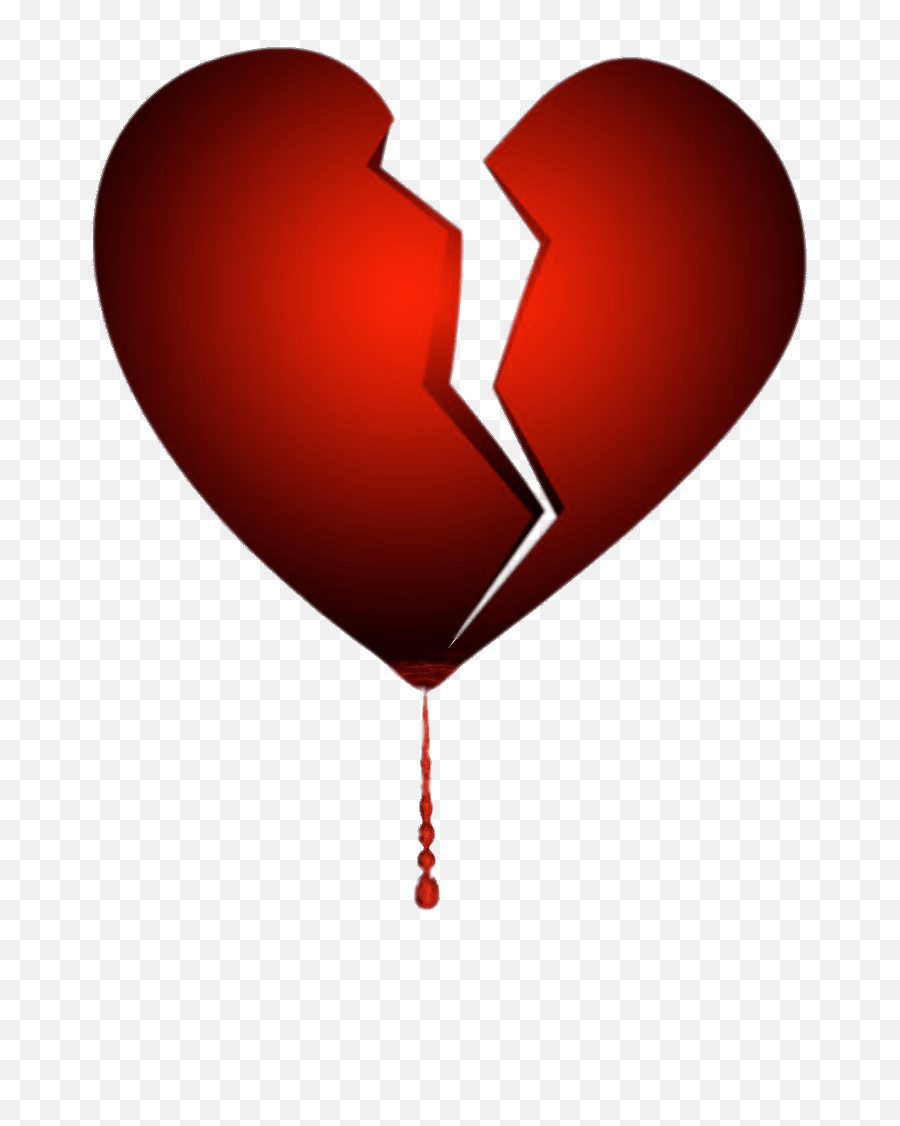 Broken Bleeding Heart Transparent Png - Broken Heart Png For ...