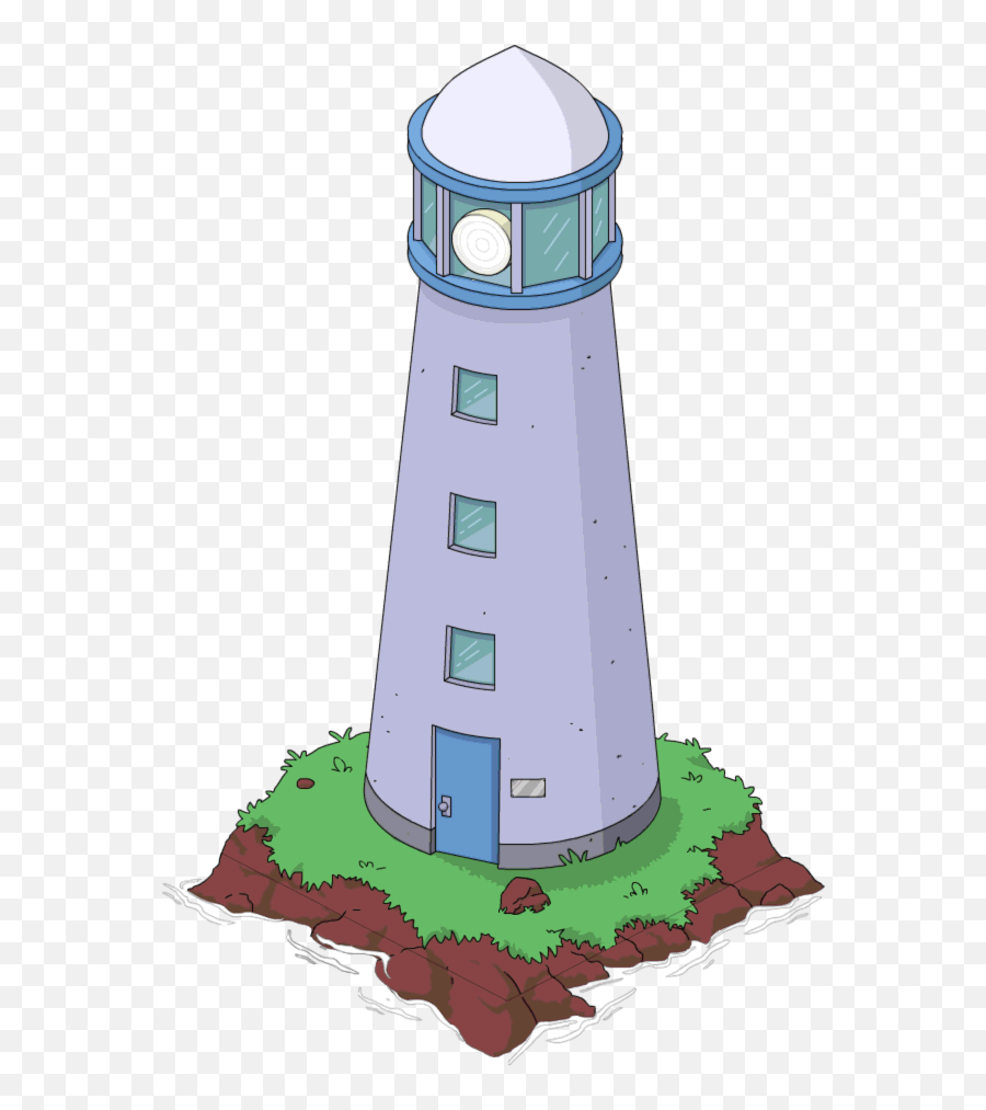 Download Lighthouse Clipart Water Scene - Simpsons Simpsons Lighthouse Png,Lighthouse Clipart Png