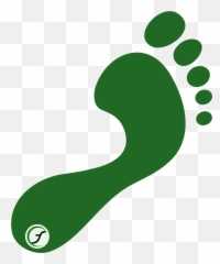 Footprint Clipart - Carbon Footprint Png Download Full Carbon Footprint Clear Background,Foot Print Png