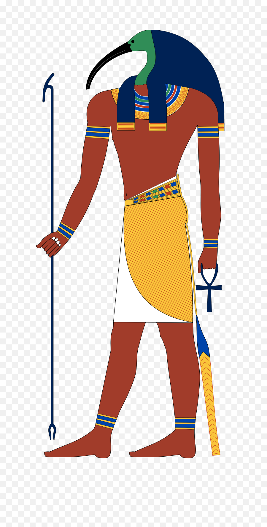 Thoth - Wikipedia Thoth Egyptian God Png,Kek Png