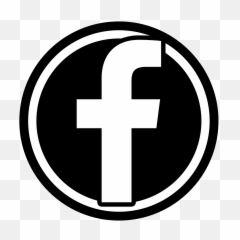 Contact Us - Black Facebook Logo Transparent png