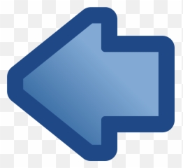 Orange Arrow Pointing Left Vector Clip Art Free Svg - Icon Tanda Panah Png,Orange Arrow Png