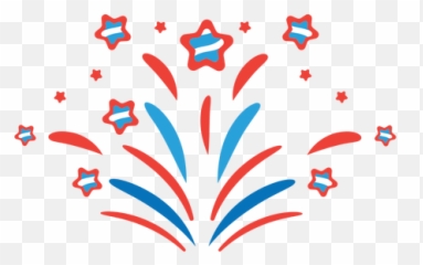 Firework Salute Star Beam Ray Badge Sticker - Transparent Graphic Design png