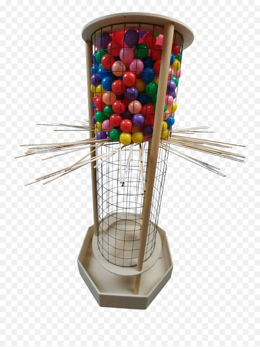 Download Mega Plunk Ball Drop Game Tower Games Giant Jenga - Diy Jenga Tower With Balls Png,Jenga Png