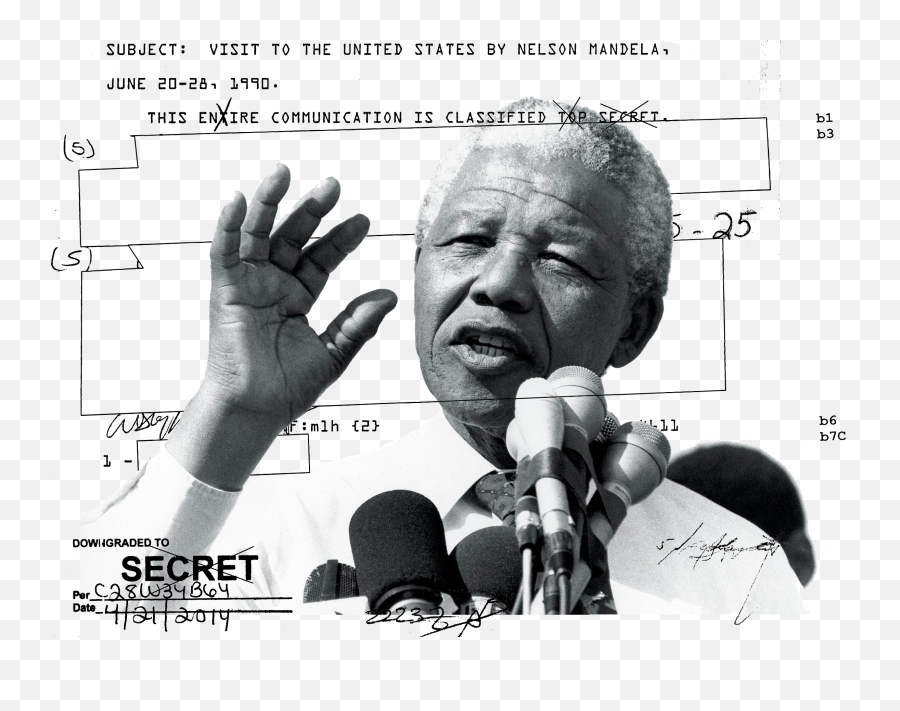 Thousands Of Pages Fbi Cia Dia And Nsa Documents About - Nelson Mandela Let Freedom Reign Speech Png,Mandela Png