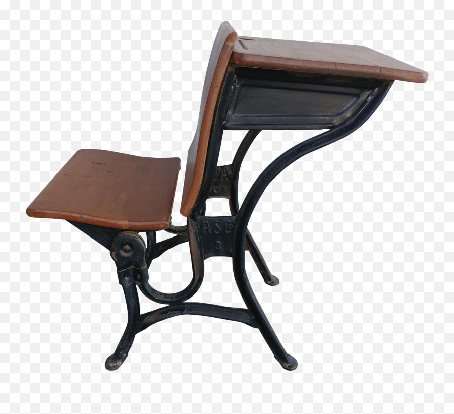 Urbana High School 1914 Classroom Props And Game Coding - Chair Png,School Desk Png