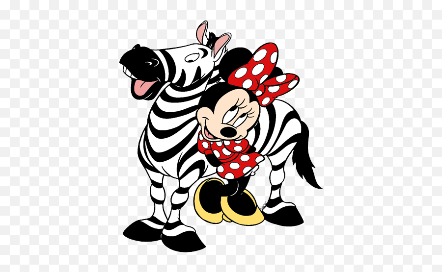 Minnie Mouse Zebra Png U0026 Free Zebrapng - Minnie Mouse With A Zebra,Zebra Transparent Background