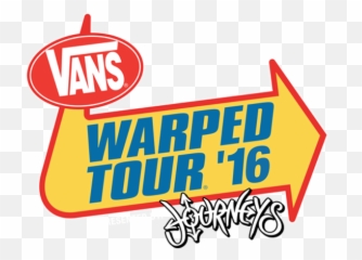 Warped Tour Says Farewell Riffs - Vans 2018 Png
