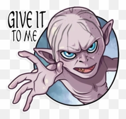 Sticker Maker - Gollum Png,Gollum Png