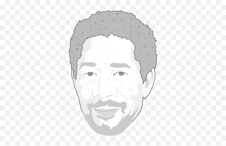 Download Caricate Of Morgan Freeman By - Illustration Png,Morgan Freeman Png