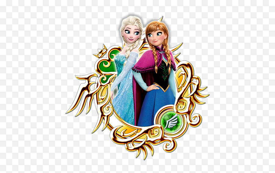 Elsa And Anna Wikipedia Tier3xyz - Khux Key Art 22 Png,Anna Frozen Png