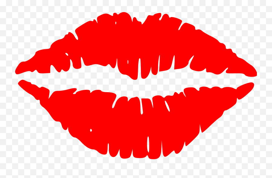 Lips Mouth Speak - Red Lips Clip Art Png,Lipstick Mark Png