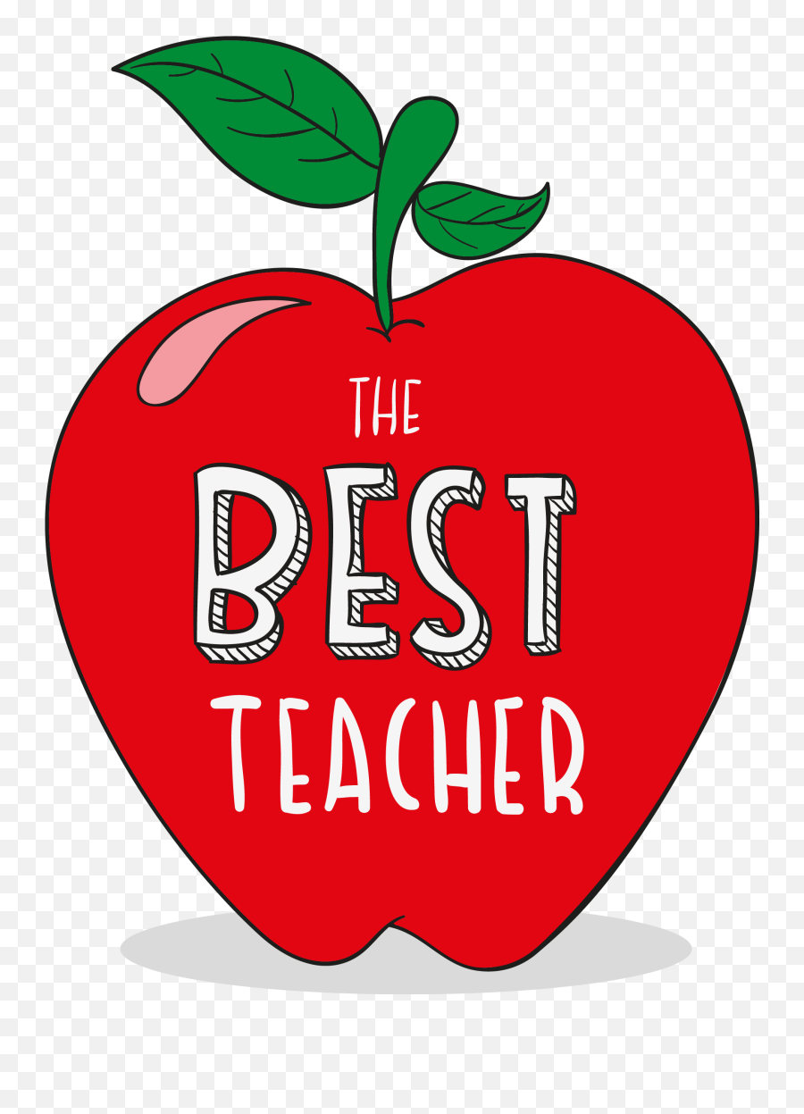 Teachers Day Student Apple Clip Art - Teacher Apple Clip Art Png,Apple Clip Art Png