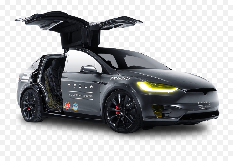 Download Black Model X Tesla Motors Modern Car Png Image For - Tesla Model X Black,Modern Png