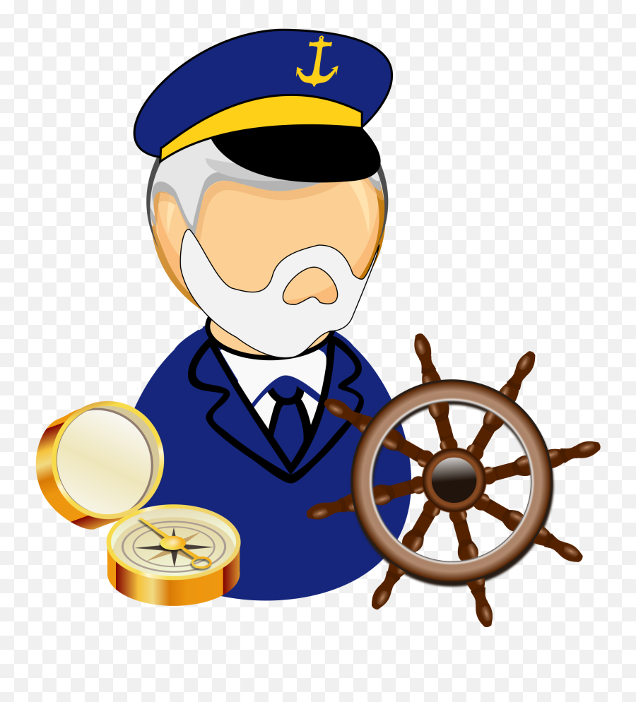 Captain Of Ship Clipart Png - Captain Of A Ship Clipart,Captain Png