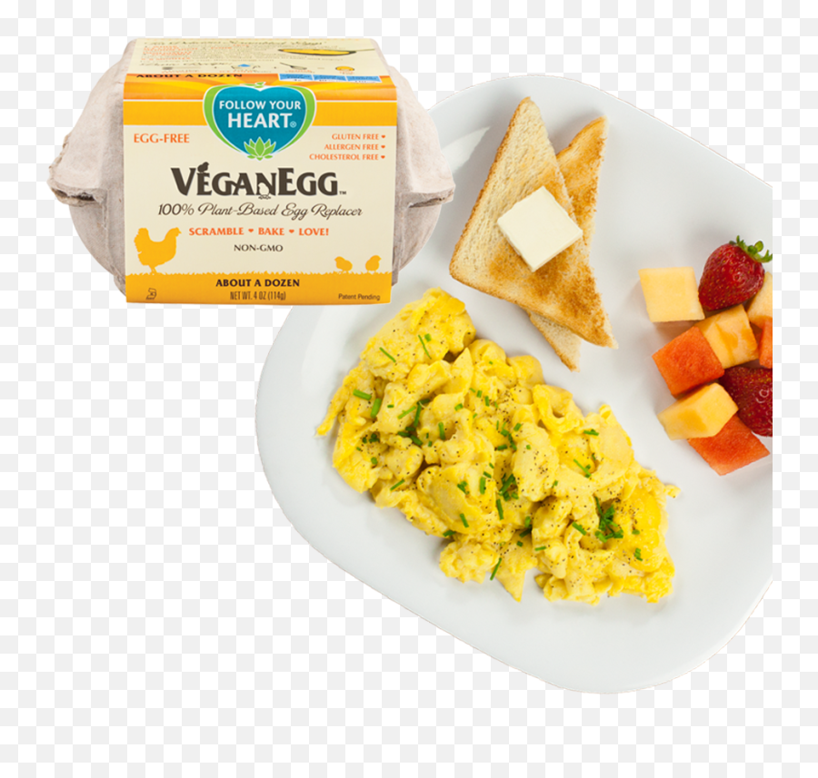 Follow Your Heart Vegan Egg - Follow Your Heart Scrambleed Egg Png,Scrambled Eggs Png
