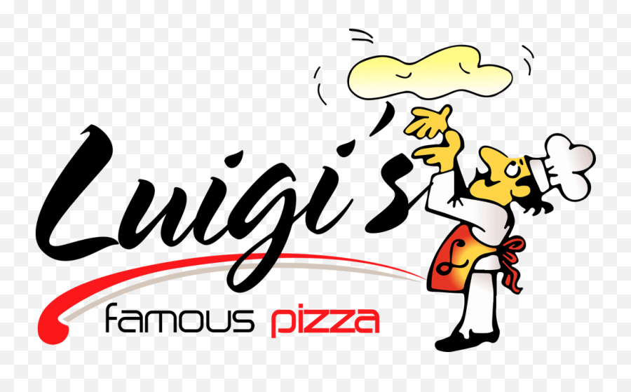 Luigis Famous Pizza - Pizza Luigi Logo Png,Cartoon Pizza Logo
