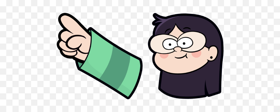 Gravity Falls Candy Chiu Cursor - Cartoon Png,Grunkle Stan Png