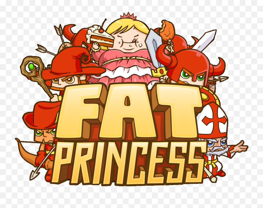 Hot Clipart Fat - Fat Princess Logo Transparent Cartoon Png,Fat Guy Png