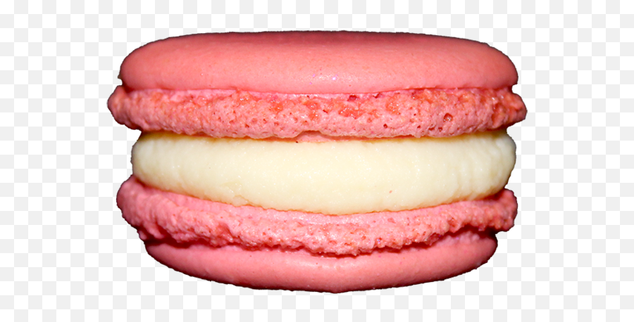 Strawberry Champagne French Macarons - Soft Png,Macaron Png