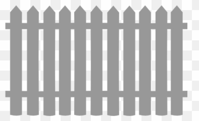 Fence Clip Art - Clipart White Png