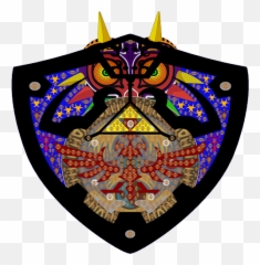 Majoras Mask Hylian Shield Tribute - Decorative Png,Majora's Mask Png