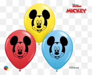 Disney Mickey Mouse Face Latex - Balloon png